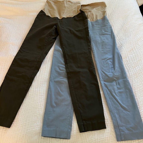 2-pack Motherhood Maternity Work Slacks - Picture 1 of 3